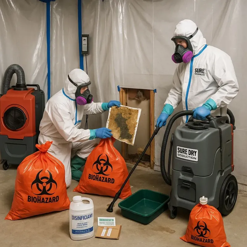 Contaminated Water Handling Protocols process in Brewster, NE